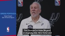 We'll let Victor be Victor - Popovich plan for NBA top draft pick