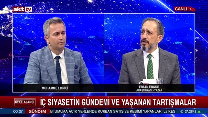 İç siyasetin gündemi ve yaşanan tartışmalar