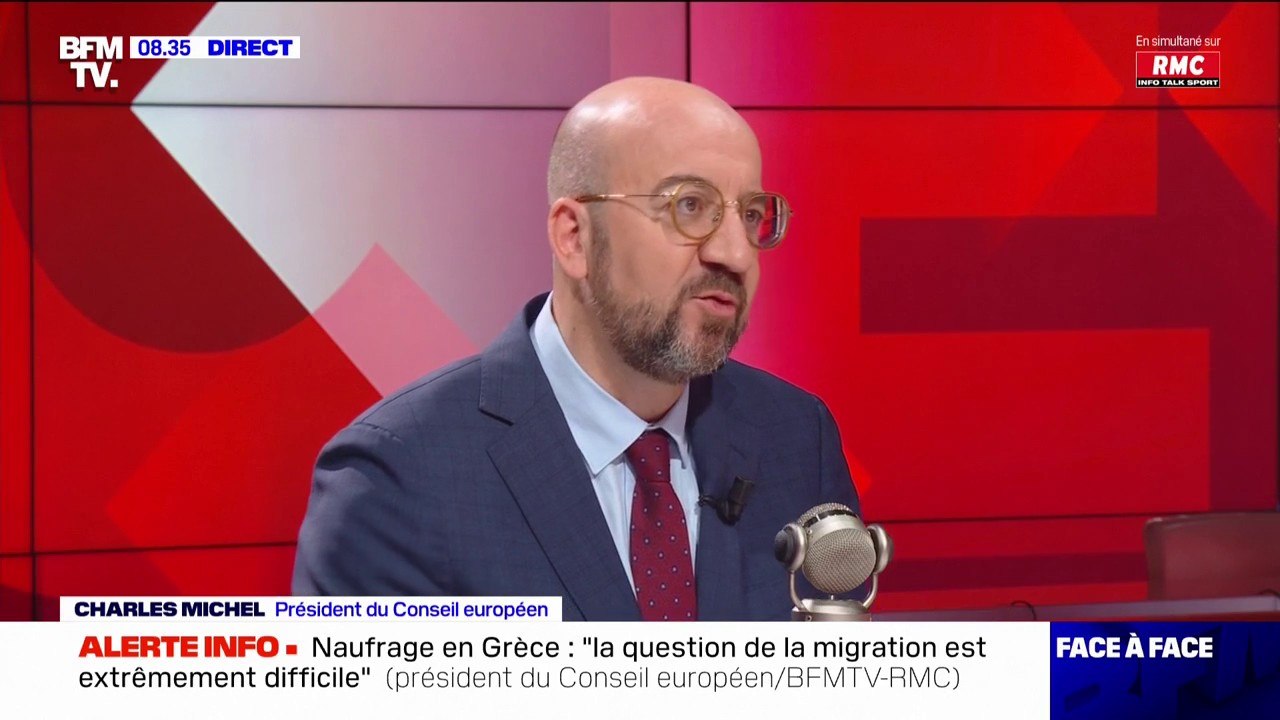 Charles Michel: "On ne peut pas accepter que ce...