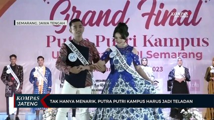 Tak Hanya Menarik, Putra Putri Kampus Harus Jadi Teladan
