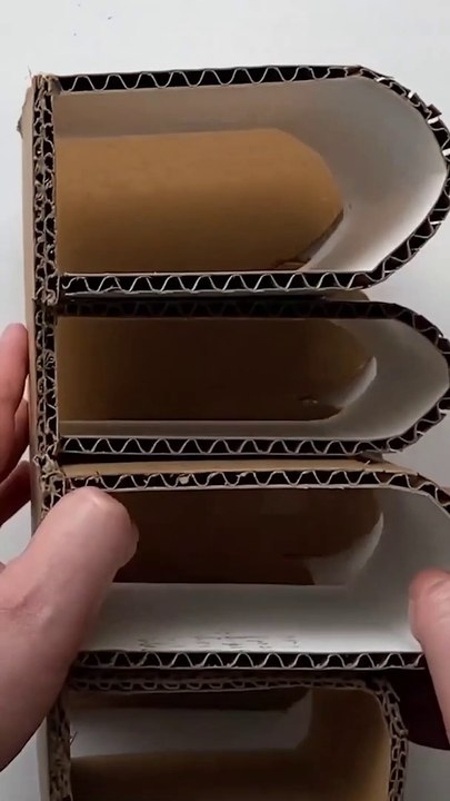 DIY Cardboard Organizer