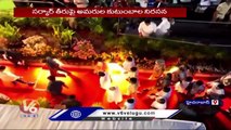 CM KCR Inaugurated Telangana Martyrs Memorial Building Without Inviting Their Families | V6 News