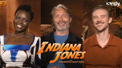 INDIANA JONES 5 : On a rencontré Mads Mikkelsen, Boyd Holbrook & Shaunette Renee Wilson