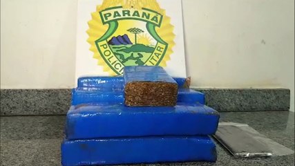 Download Video: Jovem é detido transportando quase 5 kg de maconha em carro de aplicativo