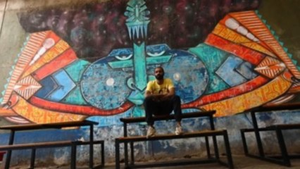 Download Video: WiseTwo, el artista keniano que une América Latina y África con murales espirituales