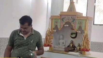 रीवा: जैन मंदिर से अष्टधातु की मूर्ति चोरी, समाज में भारी आक्रोश