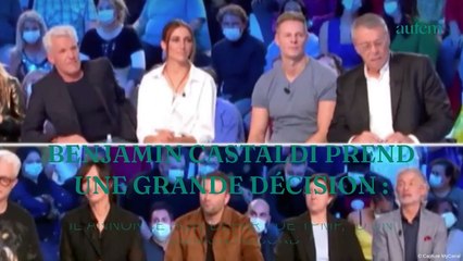 Benjamin Castaldi prend une grande décision : il annonce son départ de TPMP, "D'un commun accord"