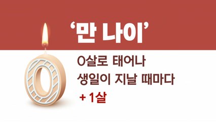 28일부터 '만 나이'로 통일...적용 예외는? [앵커리포트] / YTN