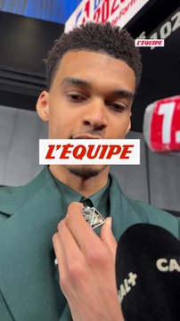 L'arrivée de Victor Wembanyama à la draft NBA - Basket - NBA