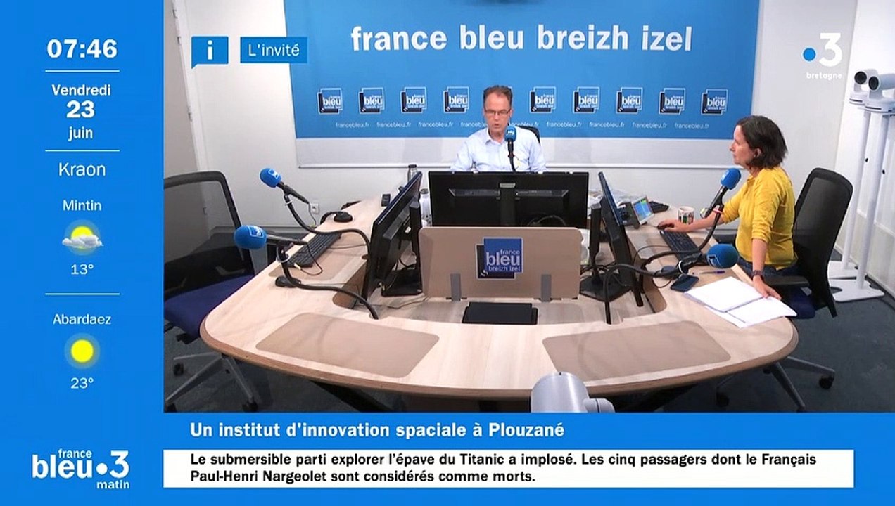 Lancement d'Irispace,  Institut régional d'Innovation spatiale près de Brest