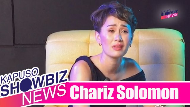 Kapuso Showbiz News: Chariz Solomon, emosyonal nang magpasalamat sa kaniyang fans