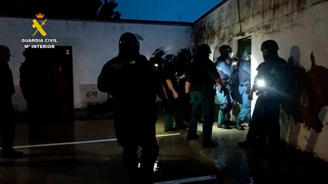 Operación antidroga de la Guardia Civil en Peñarroya-Pueblonuevo