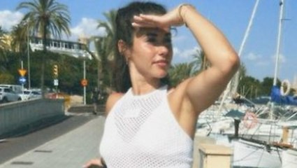 Sarah Engels im gewagten Netzoutfit - hier blitzt alles hervor