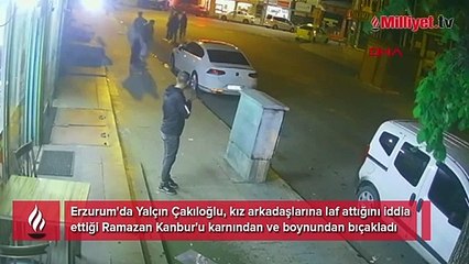 Kız arkadaşlarına laf atanı öldürdü! Dehşet anlarına 4 cümlelik savunma