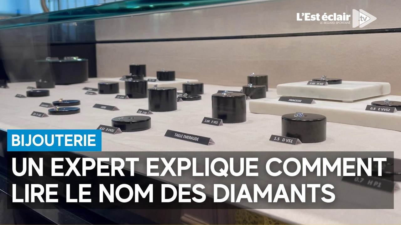 "1.5 D VS1" : comment lire le nom des diamants ? Un expert nous explique !
