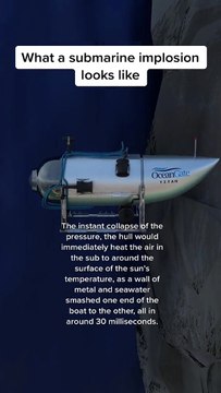 Implosione sottomarino Titan, la ricostruzione