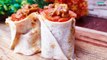 Chicken Recipes -- Tortilla Roll Pizza -- Chicken Burrito Pizza - Yummy Food 143