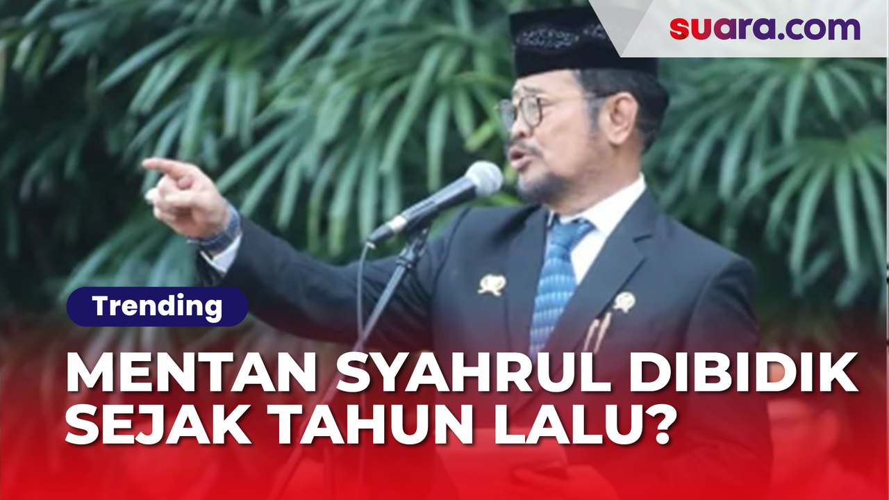 Teka-Teki Kasus Jual Beli Jabatan, Menteri Syahrul Yasin Limpo Dibidik Sejak Tahun Lalu?