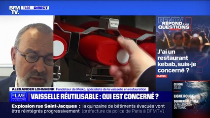 Vaisselle réutilisable: qui est concerné ? BFMTV répond à vos questions
