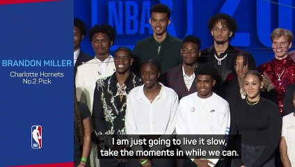 No.2 pick Miller says going to the Hornets is 'the absolute best'