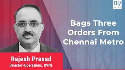RVNL Bags Three Orders From Chennai Metro