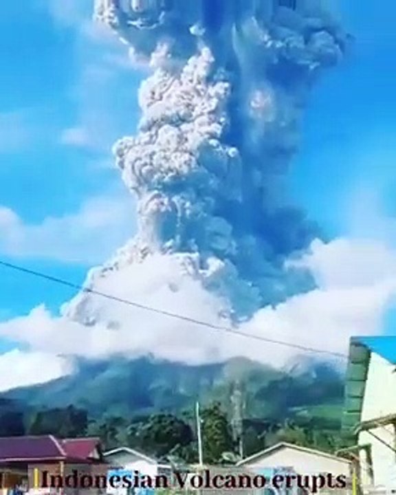 Indonesia volcano