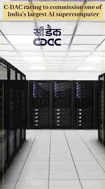 C-DAC racing to commission one of India's largest AI supercomputer ...