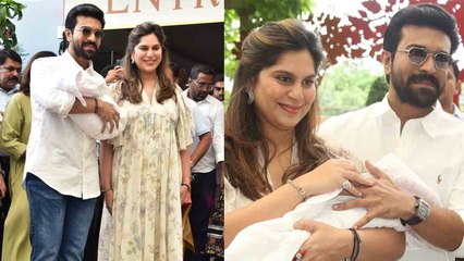 Ramcharan और Upasana Delivery के बाद बेटी के साथ आए नजर, दिखाई पहली झलक, Photo Viral! FilmiBeat