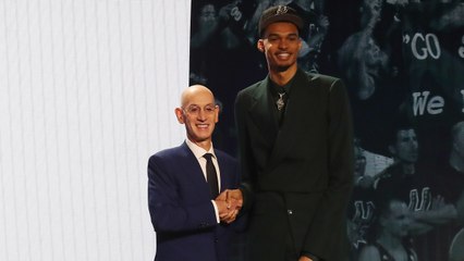 Victor Wembanyama Goes 1st Overall As Spurs Enter New Era