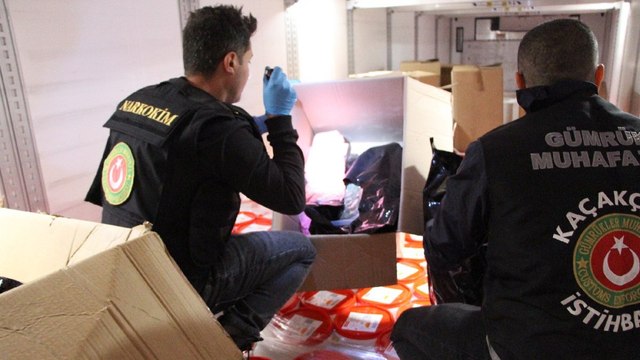 Kapıkule’de 240 kilo uyuşturucu ele geçirildi