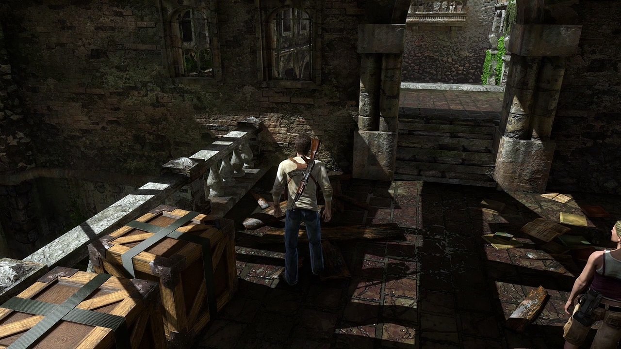 10. Le poste de douane - Uncharted Drake's Fortune Gameplay FR (61 trésors)