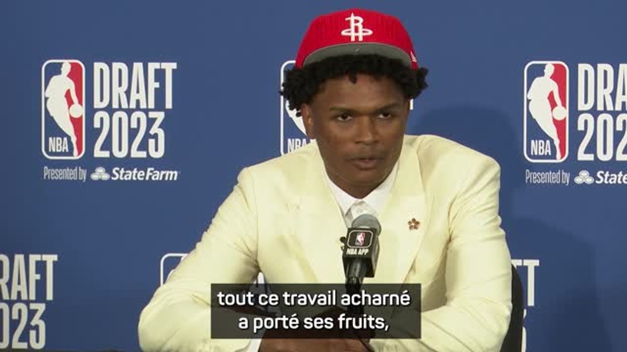 Draft 2023 - Les jumeaux Thompson dans l'histoire : "Cela signifie beaucoup pour notre famille"