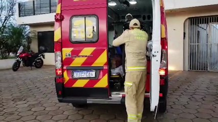 Ciclista fica ferido após colisão com patinete na Avenida Assunção