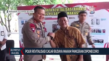Polri Revitaslisasi Cagar Budaya Makam Pangeran Diponegoro