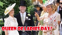Zara Tindall surprises in elegant dress when attending Ladies Day of Royal Ascot