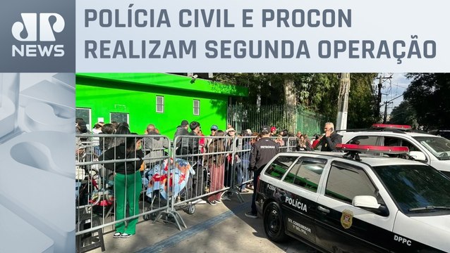 Cambistas são detidos durante venda de ingressos em São Paulo