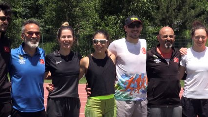 ERZURUM - Milli pentatloncular, Polonya ve İngiltere'de olimpiyat kapısını aralamak istiyor