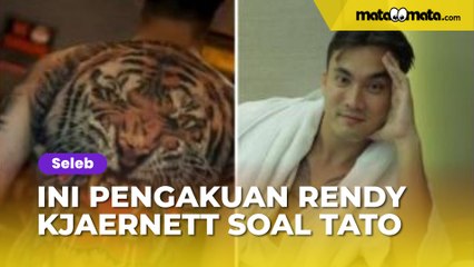 Beneran Wajah Syahnaz Sadiqah? Ini Pengakuan Rendy Kjaernett soal Tato di Punggung