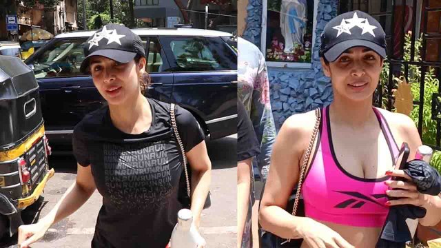 Malaika Arora Yoga करने गईं T Shirt में पर निकलीं T-Shirt के बिना, Video Viral | #Malaika |FilmiBeat