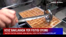 Ucuz baklavaya dikkat! Şaşkına çeviren hile