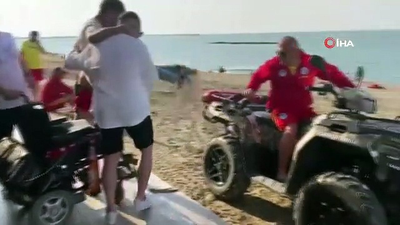 Le rêve de jeunes handicapés d'une excursion en VTT sur la plage est devenu réalité