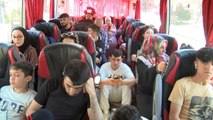 Otobüsün koridorunda yolcu taşıyan şoföre 3 bin 584 lira ceza