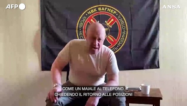 Prigozhin: Truppe russe ripiegano nelle zone di Zaporizhzhia e Kherson