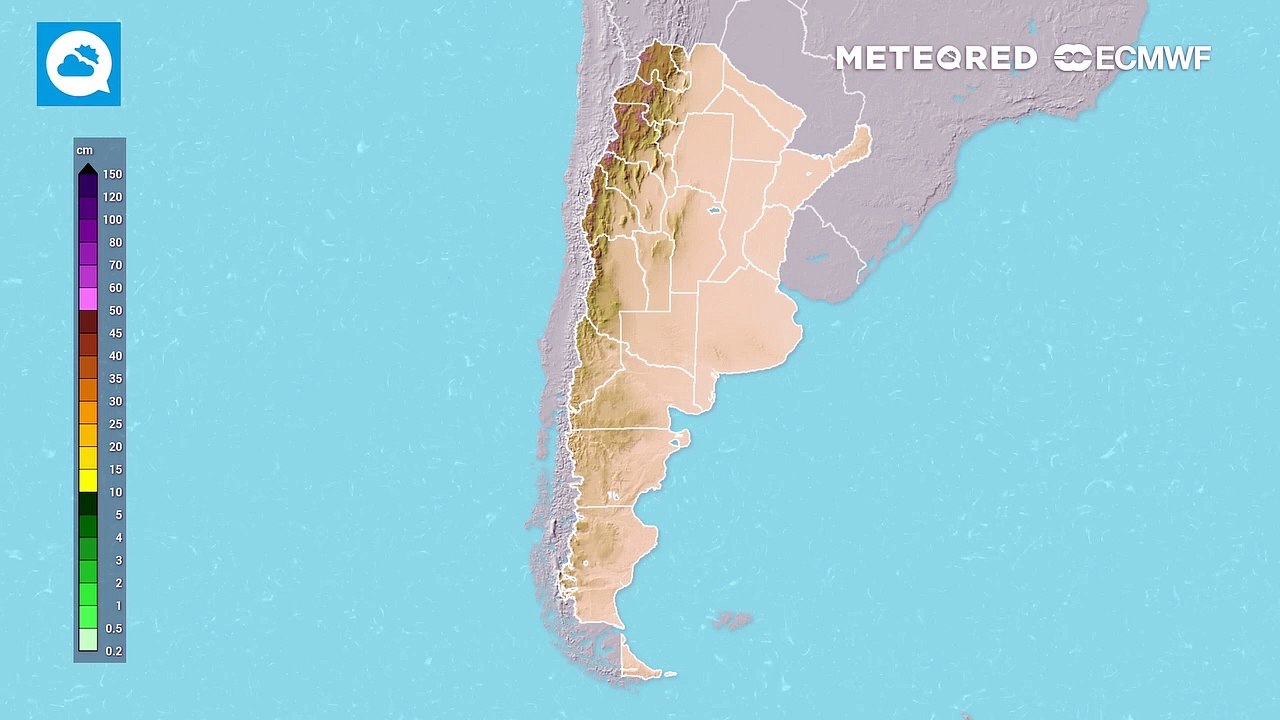 Alerta por temporal en alta montaña de Mendoza...