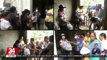 GMA Kapuso Foundation, naghatid ng food packs, hygiene kit at KN95 mask sa mga apektado ng pag-aalburoto ng Bulkang Mayon | 24 Oras