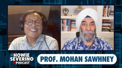 AI’s dangers and opportunities – A conversation with Prof. Mohan Sawhney | The Howie Severino Podcast
