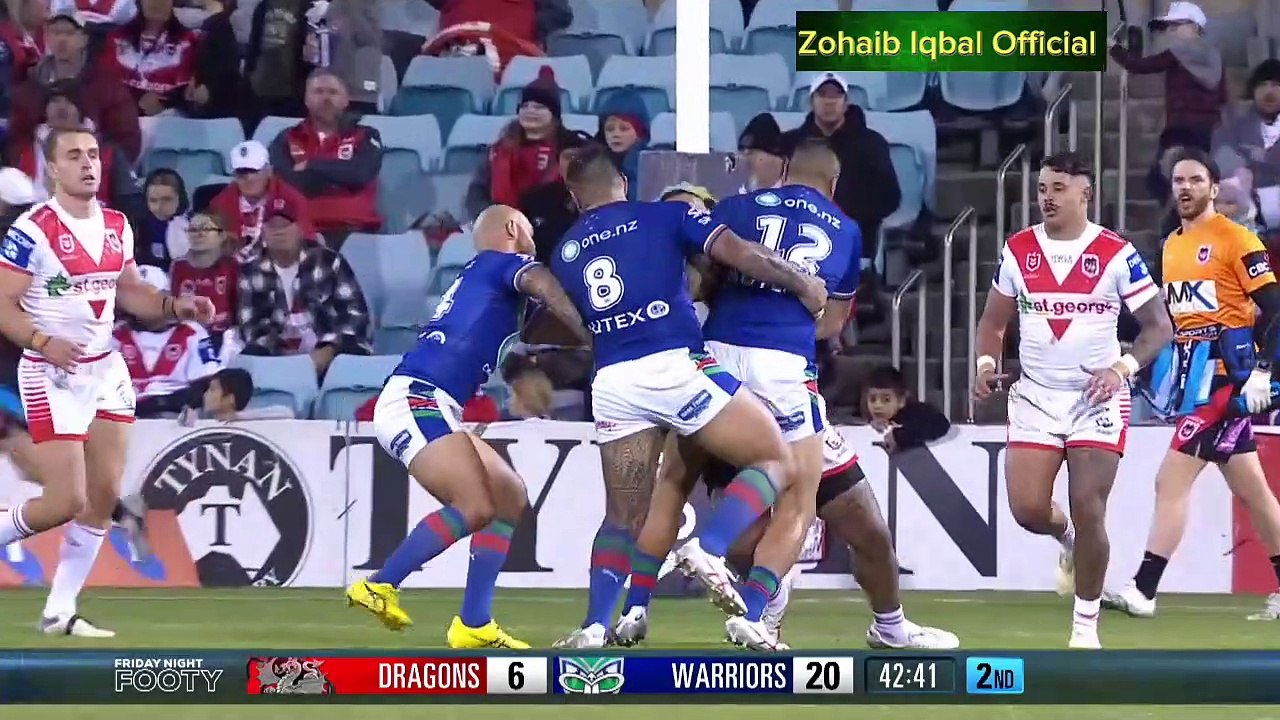 St George Illawarra Dragons  Vs New Zealand Worriers Highlights NRL 2023