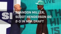 Brandon Miller, Scoot Henderson Selected No. 2 and No. 3 in 2023 NBA Draft