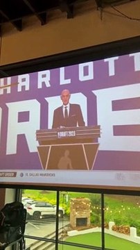 Charlotte Hornets fans booed the Hornets for picking Brandon Miller