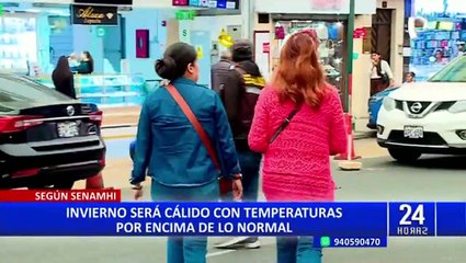 Senamhi: invierno en Lima será cálido con temperaturas por encima de lo normal